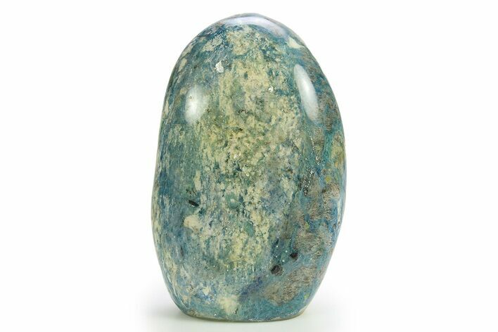 Polished, Free-Standing Dumortierite With Quartz - Madagascar #297159